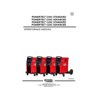 POWERTEC i250C STD, i250C ADV, i320C STD, i320C ADV