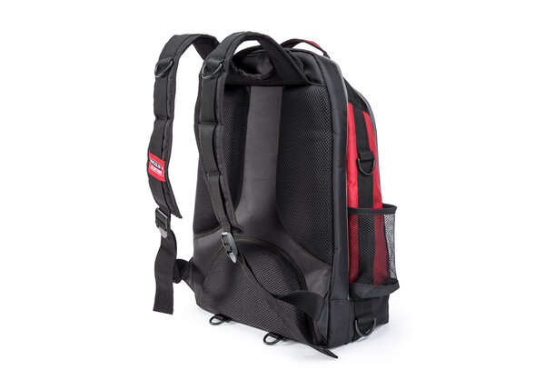 Welding hood outlet backpack