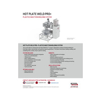 Hot Plate Weld Pro+ System Data Sheet