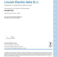 ISO 9001 LE Italia S.r.l..PDF