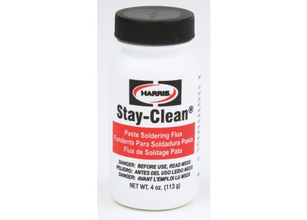 Stay-Clean® Paste Soldering Flux - Harris