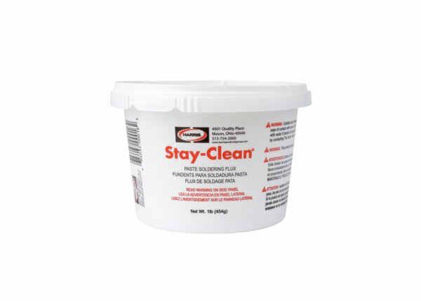 Stay-Clean Paste Flux