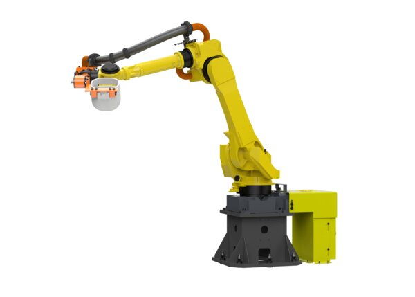 Rimrock 7th Axis Robotic Ladle with FANUC M-710iC_70 Robot - Front Side Render