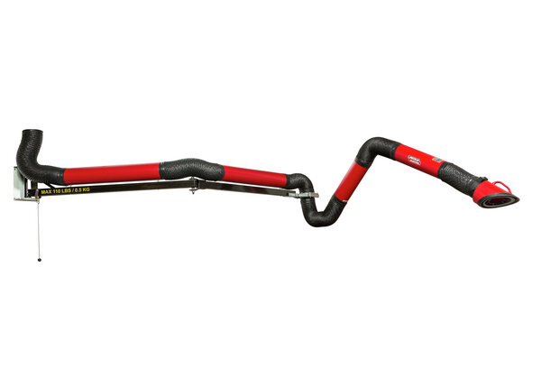 EC4 14' Extension Crane with LFA 3.1 Extraction Arm (10 ft.)