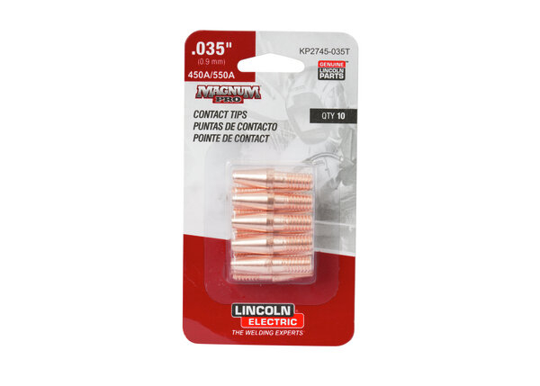 Tapered Contact Tip, 550A, .035