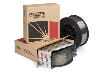 Ultracore stainless, flux-cored wire, plastic spool