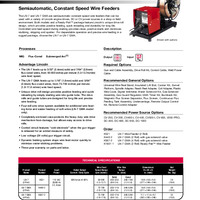 LN-7 GMA Wire Feeder Product Info