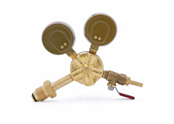 Model 201-100P-580i-A-G N2 Brass Beverage Regulator