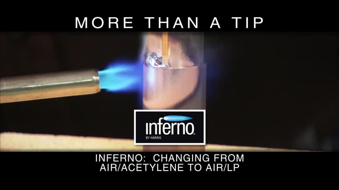 Inferno® by Harris: Changing from Air/Acetylene to Air/LP Video