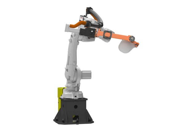 Rimrock 7th Axis Robotic Ladle with ABB IRB 4600-60_2.05 Robot - Left Side Render