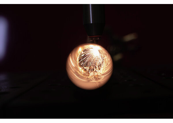 Closeup of Laser Cutting on Laser-Pak PPL