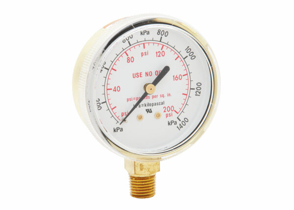 2-1/2" - 200 PSI/ 1,400 kPA Repair gauge