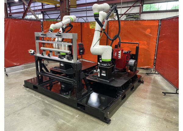 Custom Robotic Brazing System with Cooper Cobots