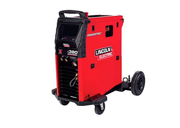 Lincoln Welding Equipment  Lincoln Electric PowerMig 360mp with Python  Push-Pull Gun