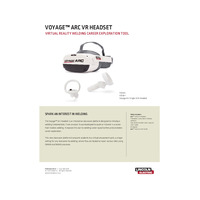 E16.01 Voyage Arc VR Headset Spec Sheet