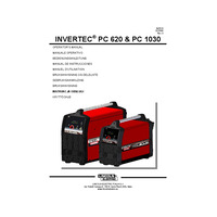 INVERTEC PC 1030, PC 620