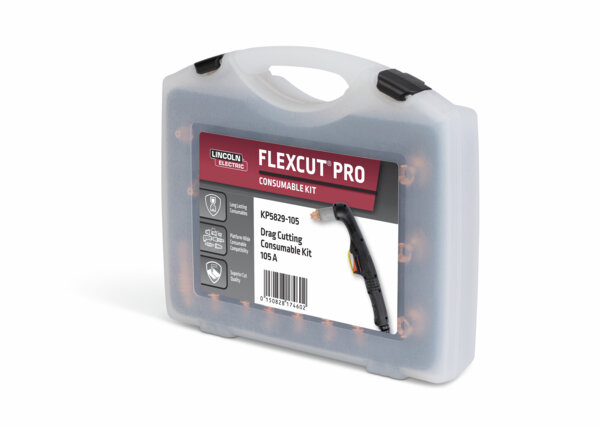 FlexCut Pro Drag Consumable Cutting Kit - 105 A